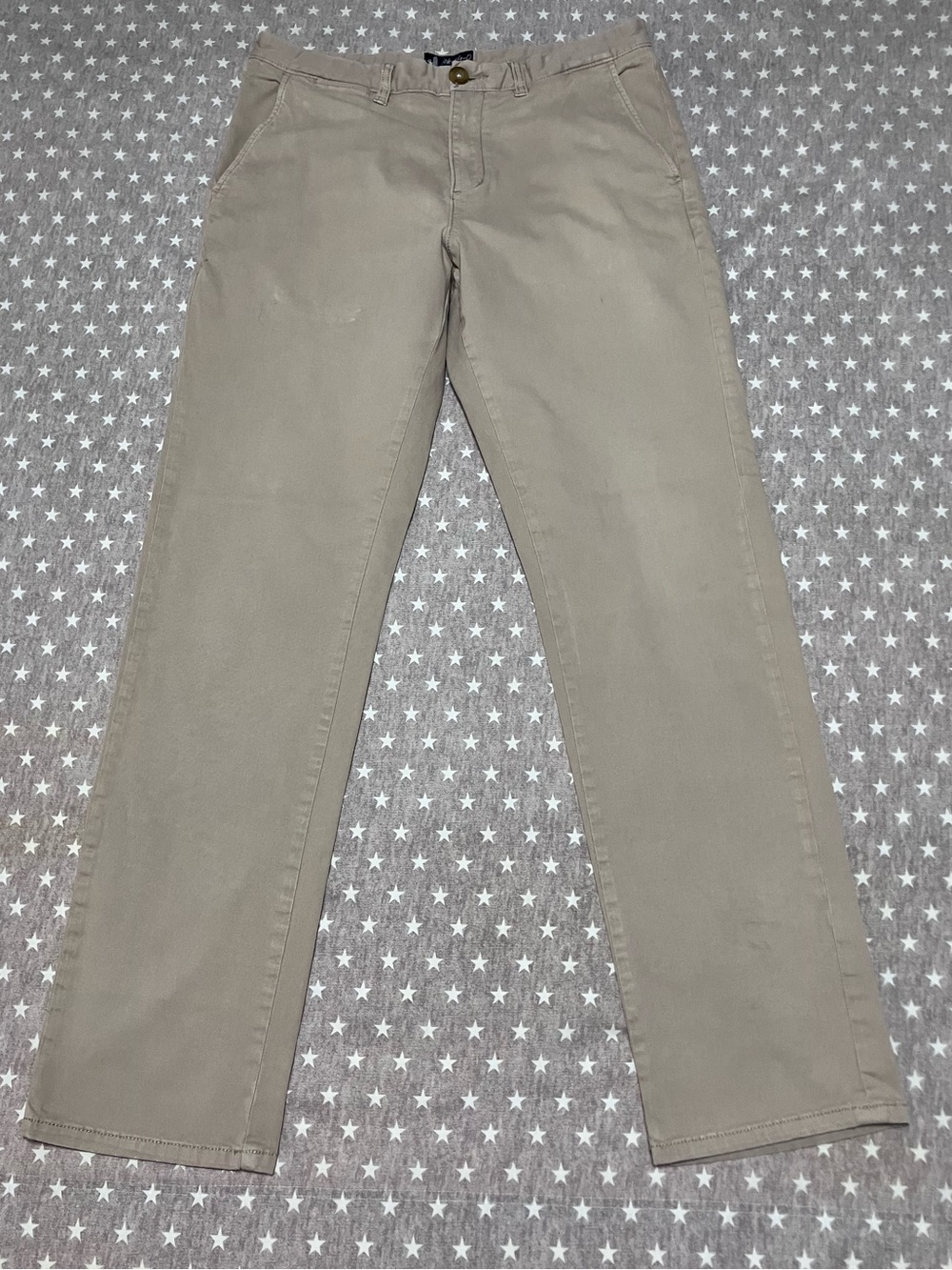 Jonnie O Chino Pants Men’s 33x32 Beige Stretch Performance Casual